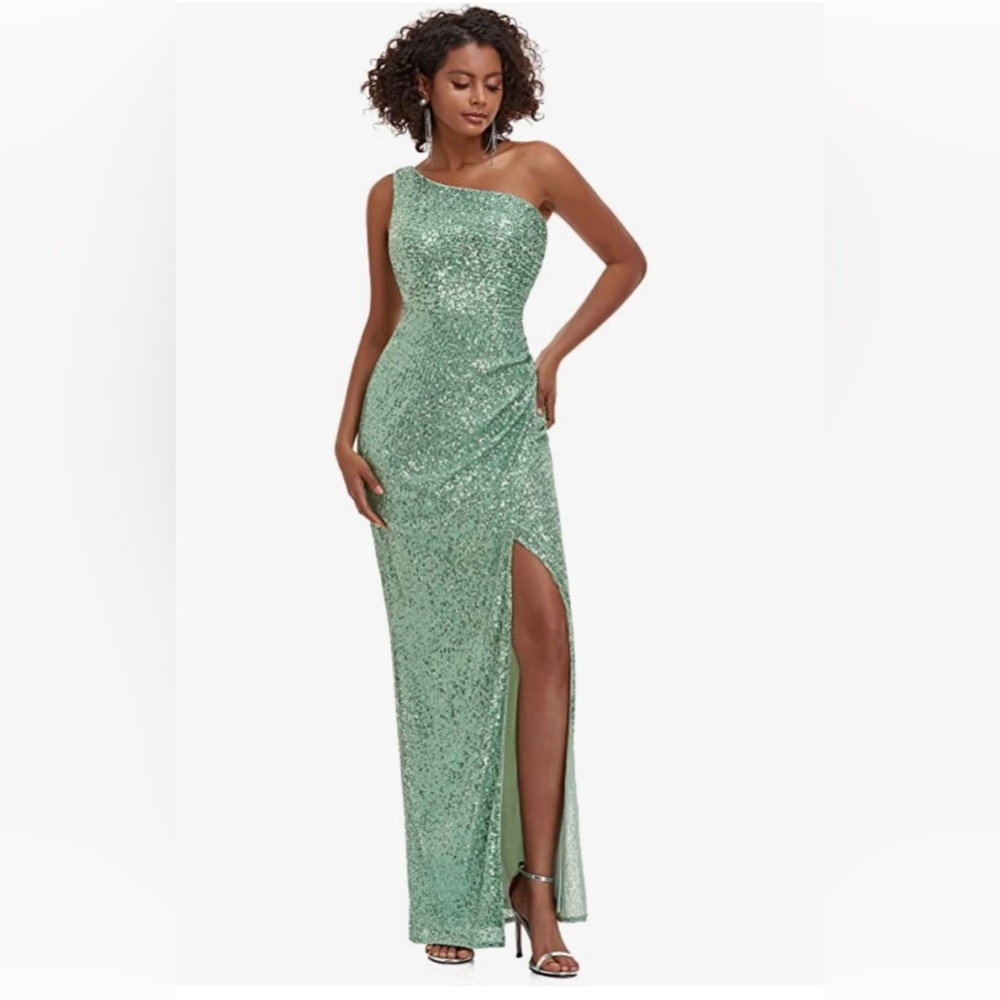 Light Green Formal Gown